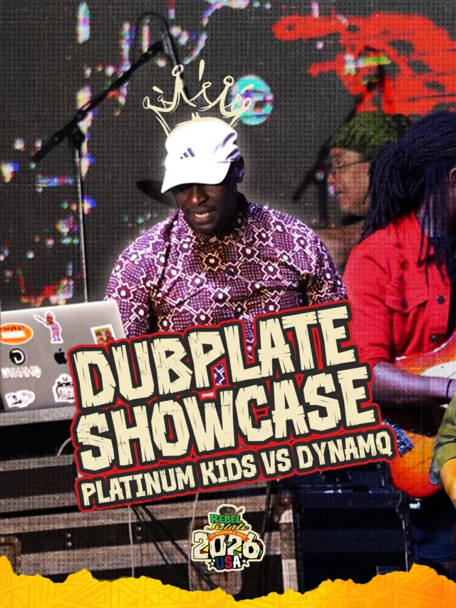 A musical battle full of energy, clash vibes, and crowd reactions all night!

In the end, Dynamq took the win 🏆🔥—delivering the edge when it mattered most.

Presented by:
@brtweekend | @cityofmiramar | @intranetsolutionsja | @supremeventures | @riamoneytransfer | @lionprideja

#RebelSalute #DubplateClash #SoundClash #Dynamq #PlatinumKids DancehallCulture